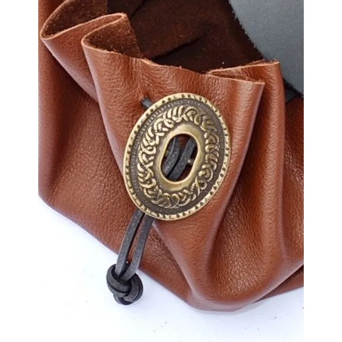 Renaissance Bag Button Silvered