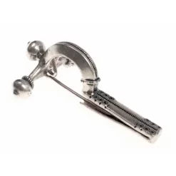 Roman Crossbow Fibula, Silvered