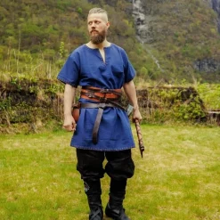 Leonardo Carbone Short Viking Tunic Theobald, Blue