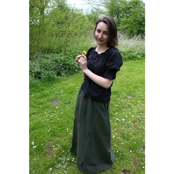 Leonardo Carbone Skirt Jutta Dark Brown - Image 2