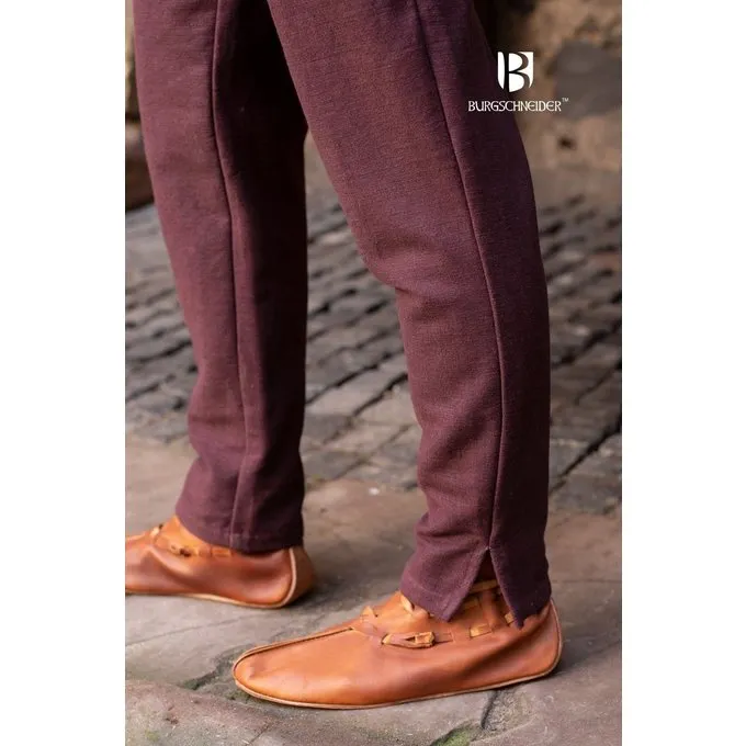 Burgschneider Skjoldehamm Trousers Gunnar, Brown - Image 3