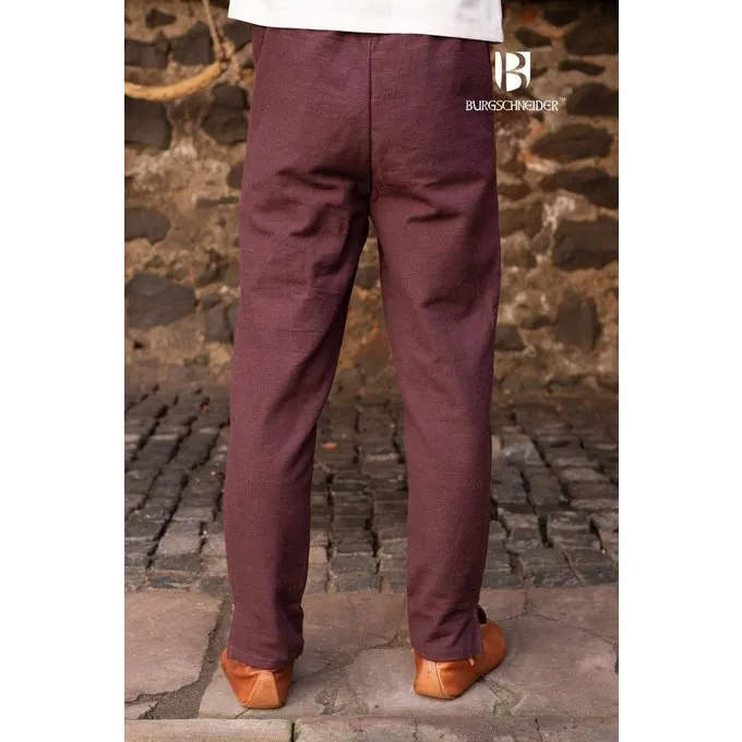 Burgschneider Skjoldehamm Trousers Gunnar, Brown - Image 4