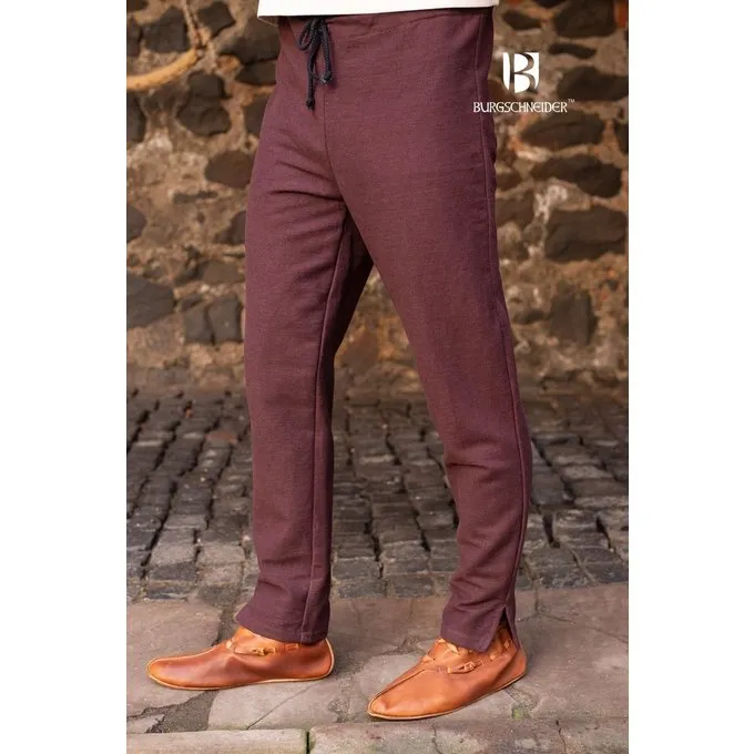 Burgschneider Skjoldehamm Trousers Gunnar, Brown - Image 5
