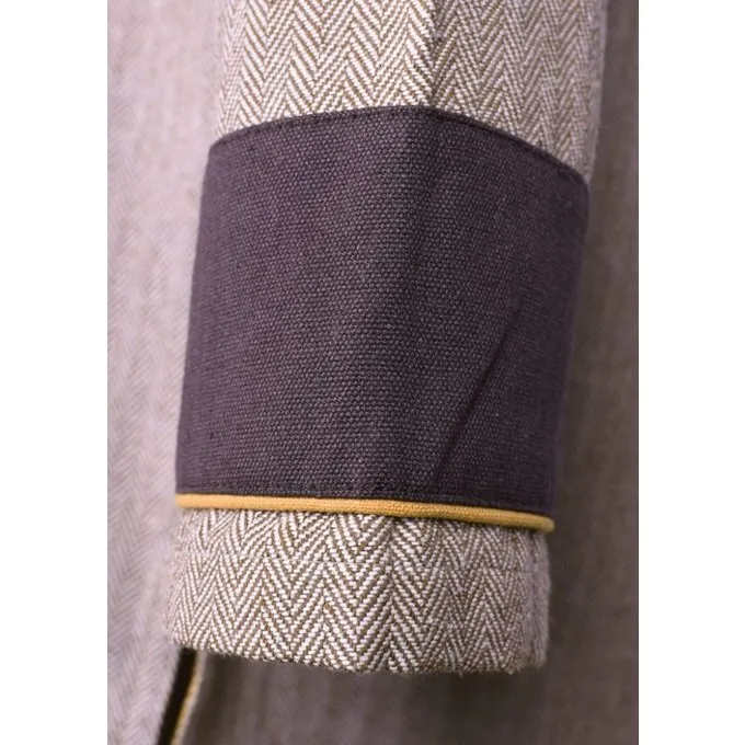 Thorsberg Tunic Herringbone Motif, Brown - Image 4