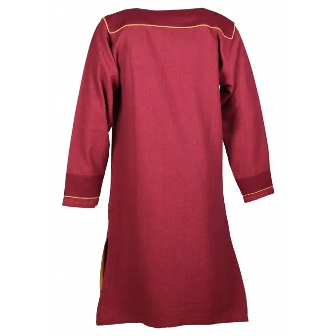 Thorsberg Tunic Herringbone Motif, Red - Image 2