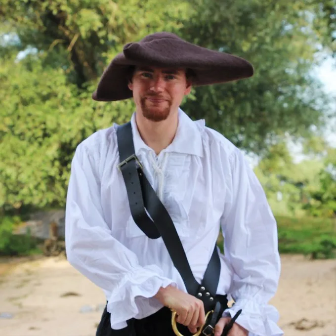 Leonardo Carbone Tricorn Charles, Brown - Image 3