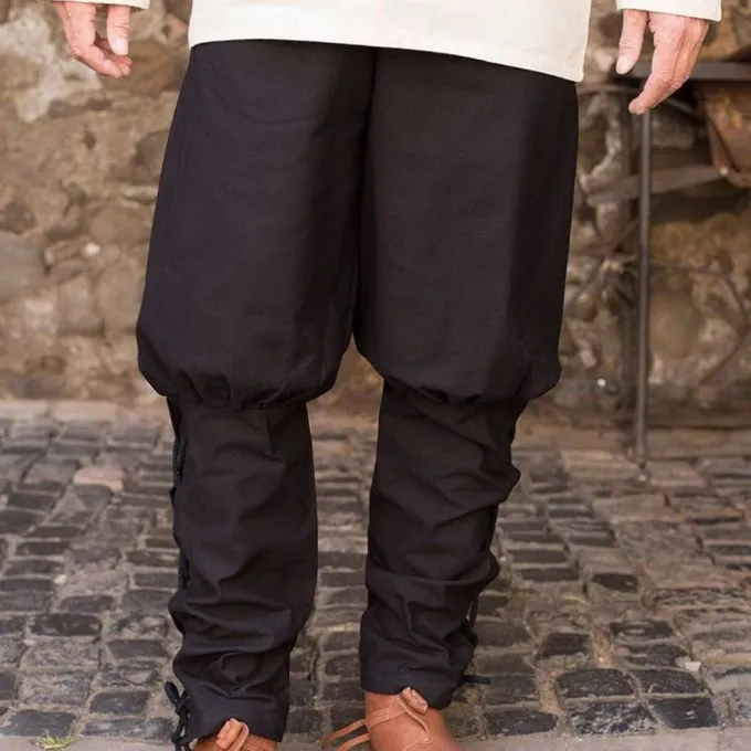 Burgschneider Trousers Wigbold, Black