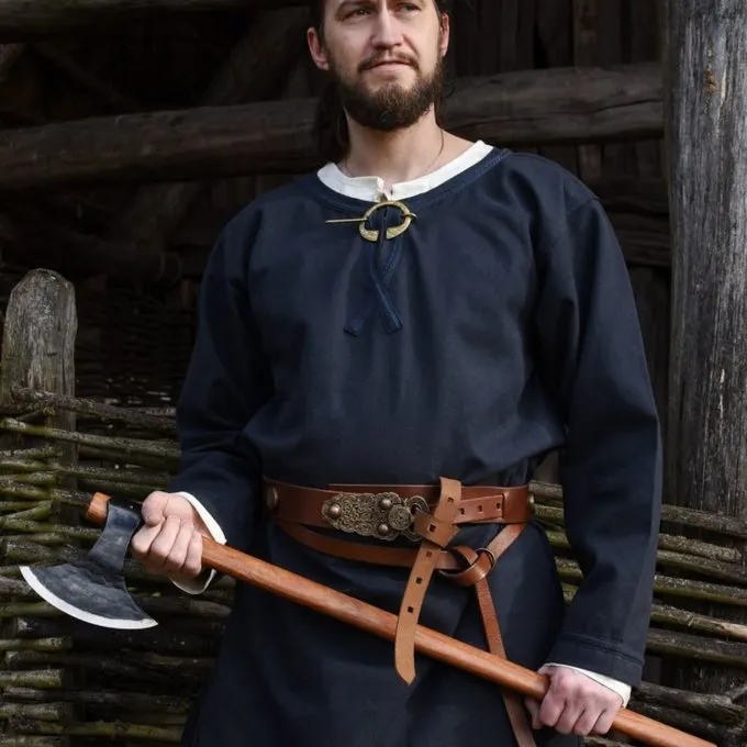 Tunic Harald, Dark Blue - Image 3