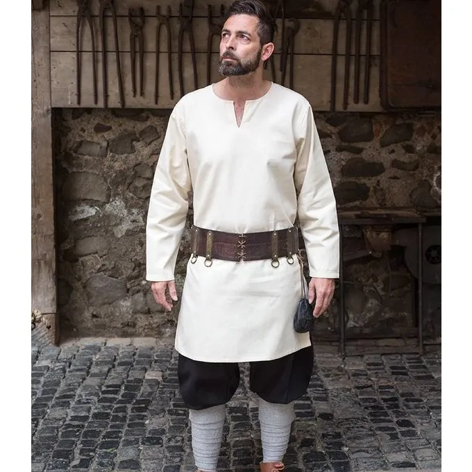 Burgschneider Tunic Leif, White - Image 4