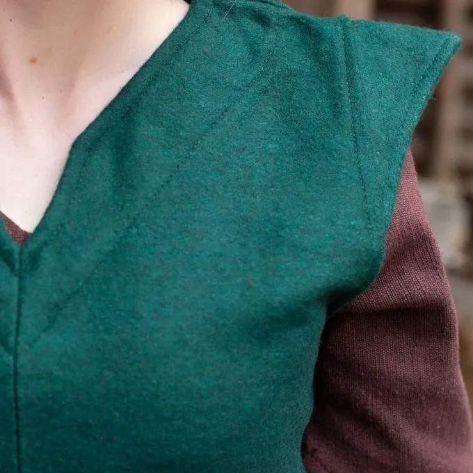 Burgschneider Tunic Meril, Wool, Green - Image 2