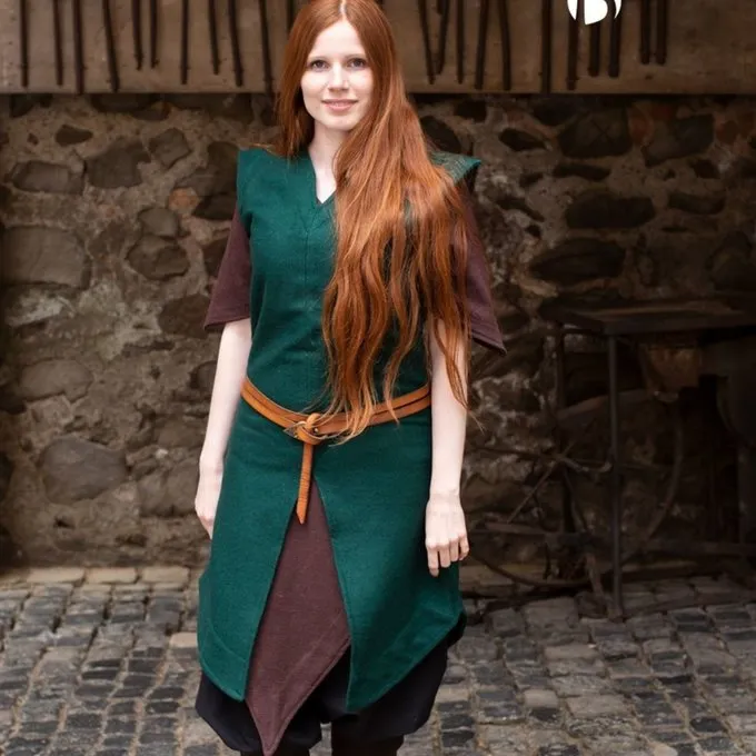 Burgschneider Tunic Meril, Wool, Green