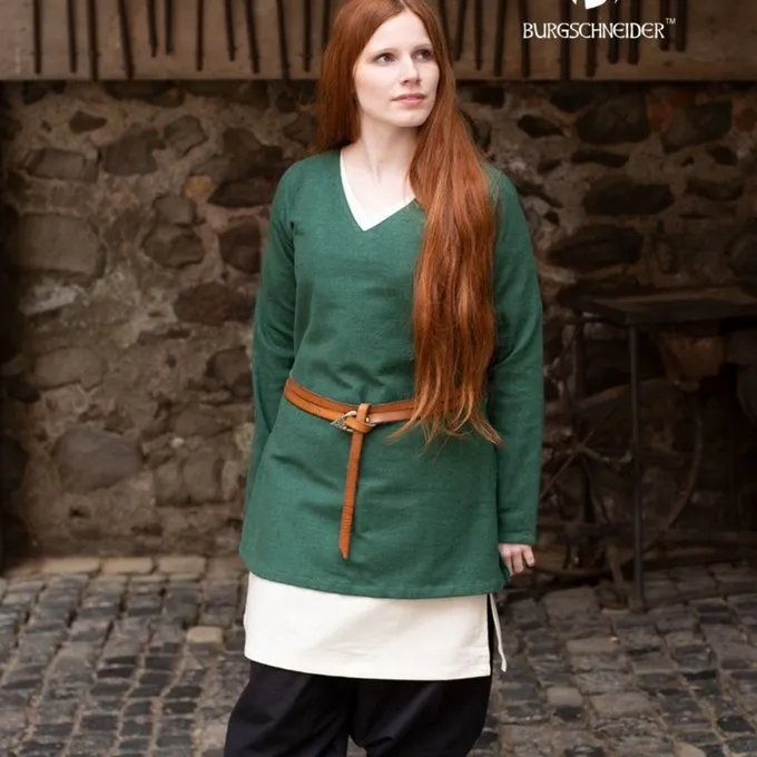 Burgschneider Tunic Shield-maiden Frekja, Green