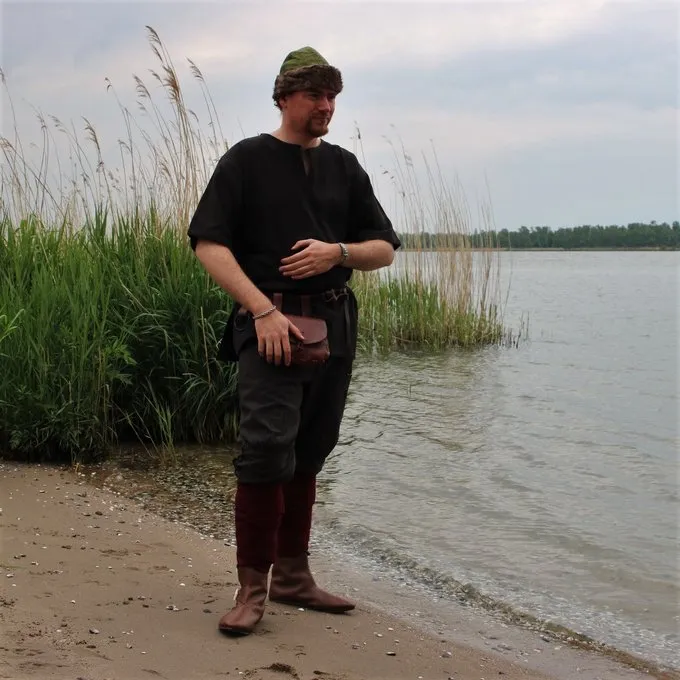 Leonardo Carbone Tunic Uhtred, Brown - Image 3