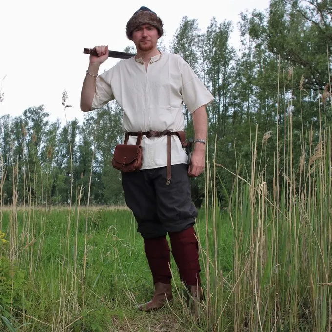 Leonardo Carbone Tunic Uhtred, Cream - Image 6