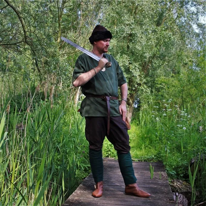 Leonardo Carbone Tunic Uhtred, Green - Image 3