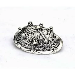 Turtle Brooch Dublin, Silvered