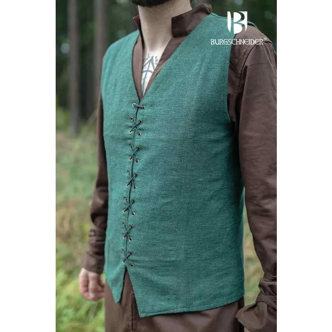 Burgschneider Vest Maron, Green - Image 3