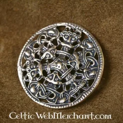 Viking Brooch Borre Style Bronze