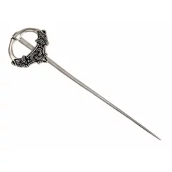 Viking Brooch Oppland, Silvered