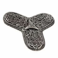 Viking Brooch Tranby, Silvered