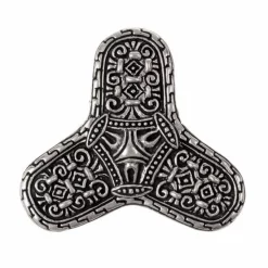 Viking Brooch Varnamo, Silvered