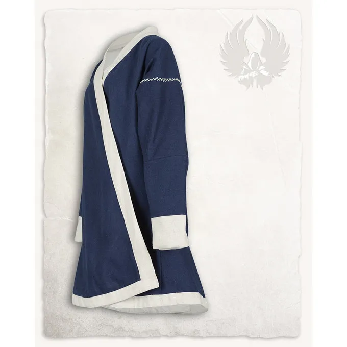 Mytholon Viking Caftan Rasoul, Wool, Blue - Image 3