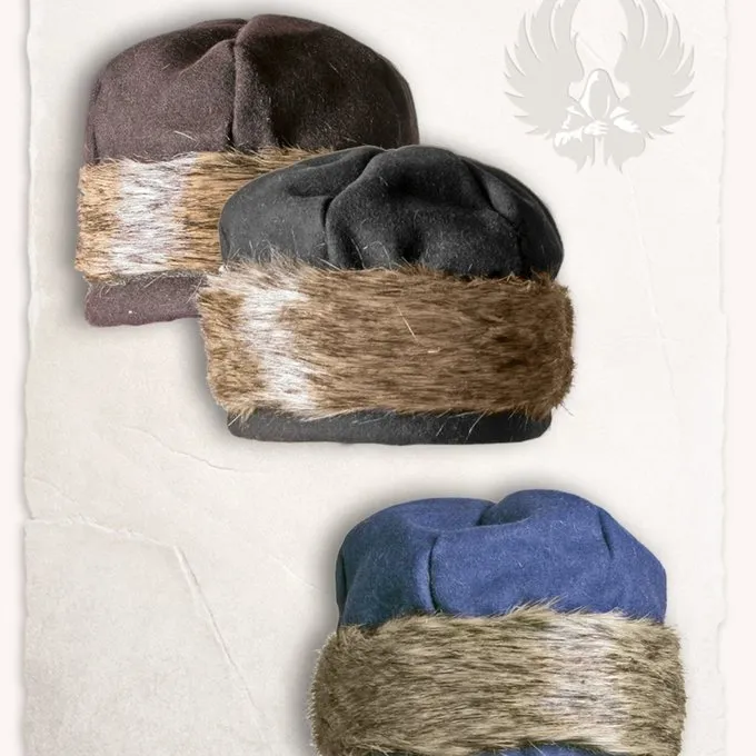 Mytholon Viking Cap Ragi Wool, Brown