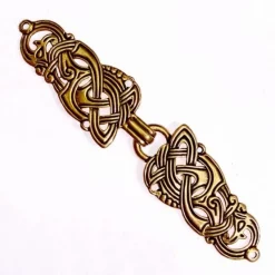 Viking Cloak Clasp With Dragons