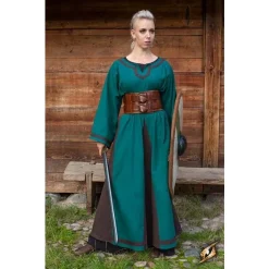 Epic Armoury Viking Dress Astrid, Azure-brown