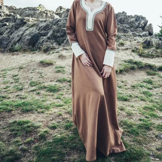 Leonardo Carbone Viking Dress Lagertha, Sand - Image 3