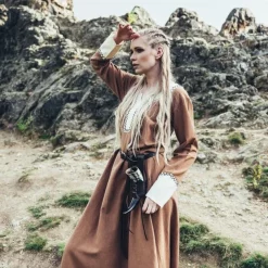 Leonardo Carbone Viking Dress Lagertha, Sand