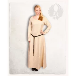 Mytholon Viking Dress Lenora Cream Linen