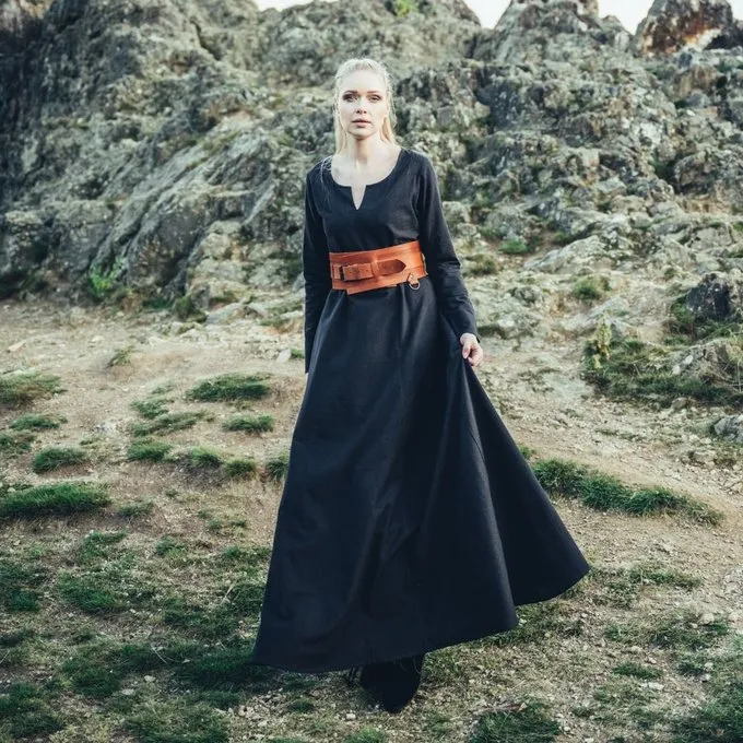 Leonardo Carbone Viking Dress Lina, Black - Image 4