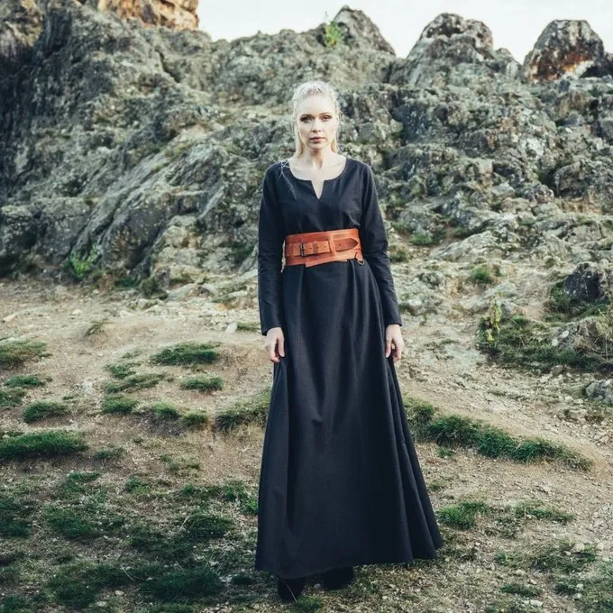 Leonardo Carbone Viking Dress Lina, Black - Image 5