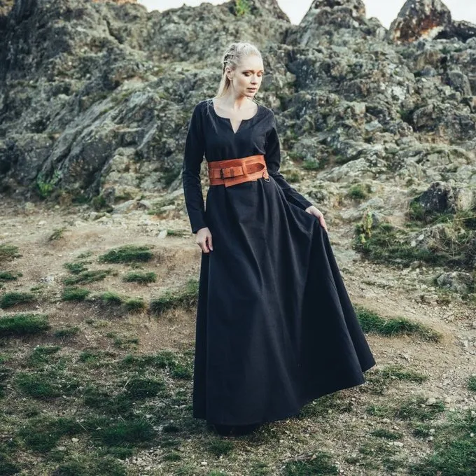 Leonardo Carbone Viking Dress Lina, Black - Image 6