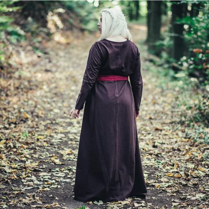 Leonardo Carbone Viking Dress Lina, Dark Brown - Image 3