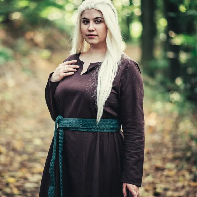 Leonardo Carbone Viking Dress Lina, Dark Brown - Image 4