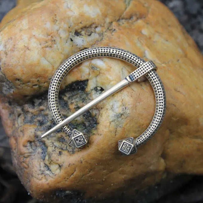 Viking Horseshoe Fibula Finland, Bronze - Image 2