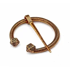 Viking Horseshoe Fibula Finland, Bronze