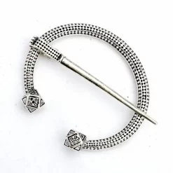 Viking Horseshoe Fibula Finland, Silvered