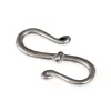 Viking Jewelry Hook, Double, Silvered