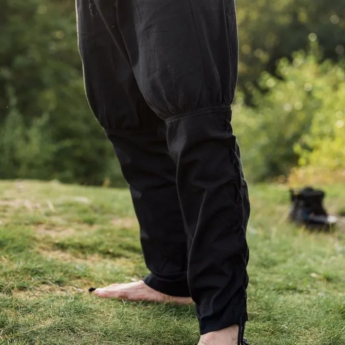 Leonardo Carbone Viking Trousers Dublin, Black - Image 6