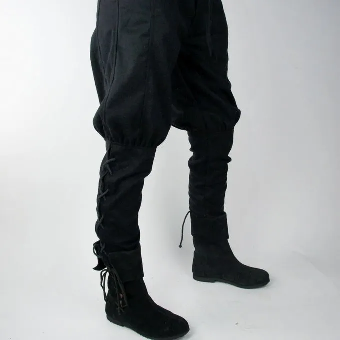 Leonardo Carbone Viking Trousers Jorvik, Black - Image 6