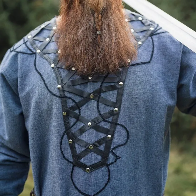 Leonardo Carbone Viking Tunic Farulfr, Blue-grey - Image 2