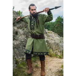 Leonardo Carbone Viking Tunic Farulfr, Green