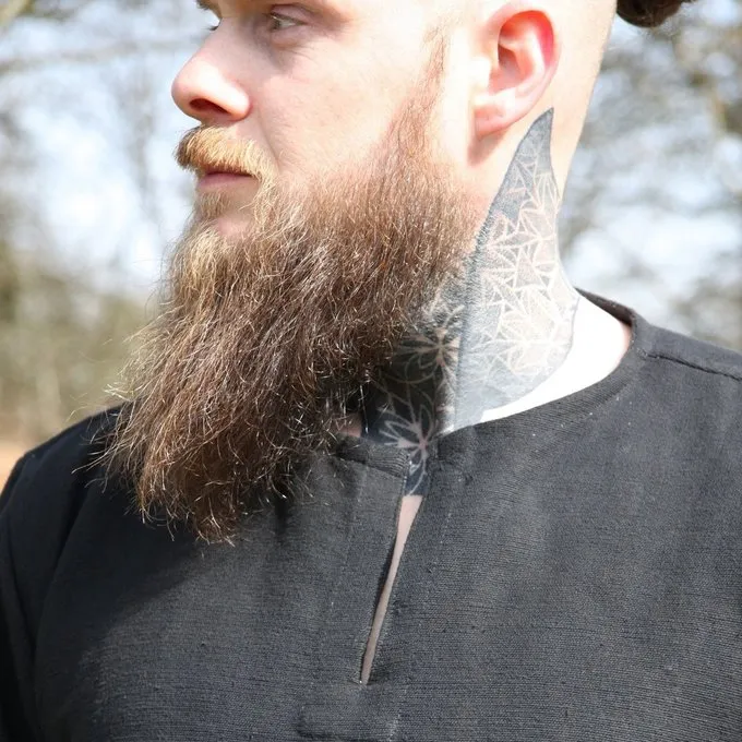 Leonardo Carbone Viking Tunic Hans, Black - Image 3