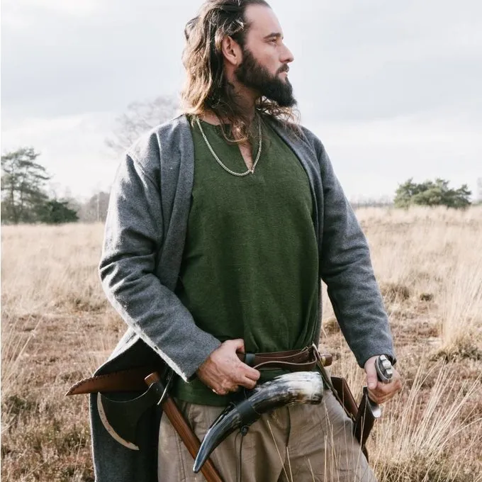 Leonardo Carbone Viking Tunic Hans, Green - Image 4