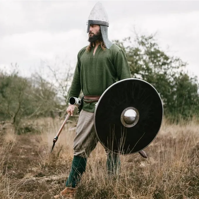 Leonardo Carbone Viking Tunic Hans, Green - Image 5