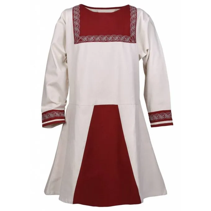 Viking Tunic Viborg, Natural-red