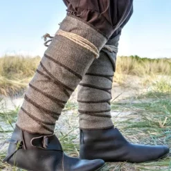 Epic Armoury Viking Winingas Herringbone Motif, Brown